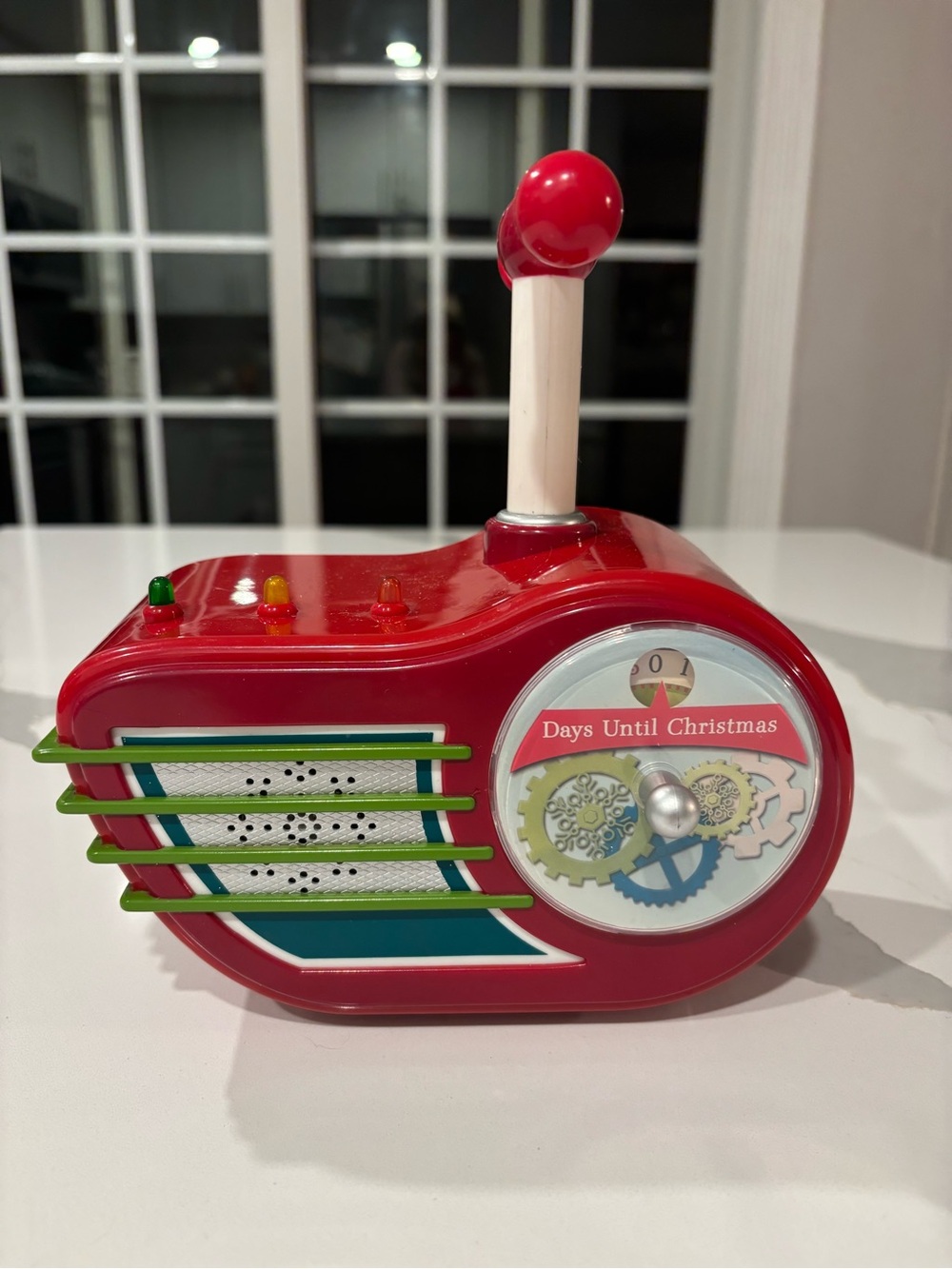 Hallmark Red Christmas Light Up Musical Countdown Toy…